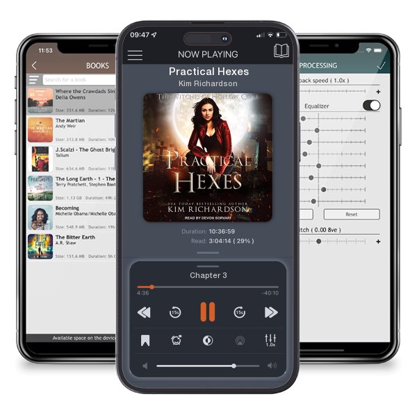 Download fo free audiobook Practical Hexes by Kim Richardson and listen anywhere on your iOS devices in the ListenBook app.