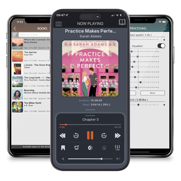 Download fo free audiobook Practice Makes Perfect by Sarah Adams and listen anywhere on your iOS devices in the ListenBook app.