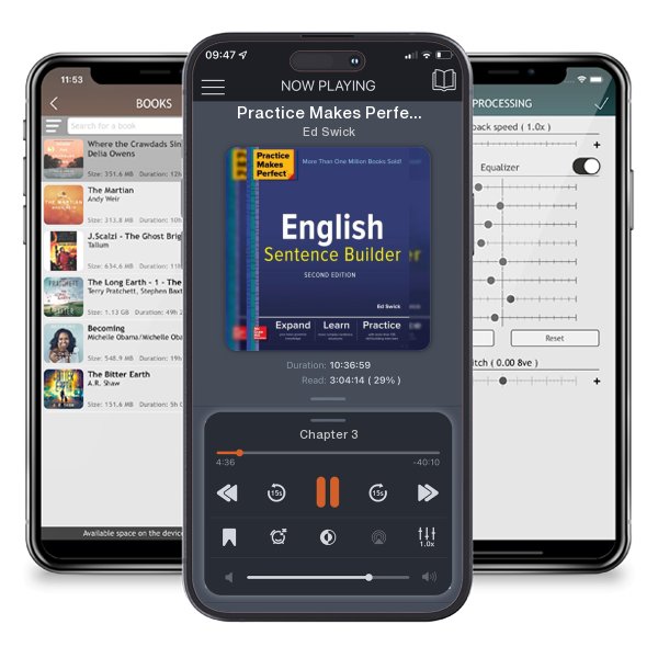 Download fo free audiobook Practice Makes Perfect English Sentence Builder, Second Edition by Ed Swick and listen anywhere on your iOS devices in the ListenBook app.