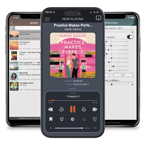 Download fo free audiobook Practice Makes Perfect (When in Rome, #2) by Sarah Adams and listen anywhere on your iOS devices in the ListenBook app.