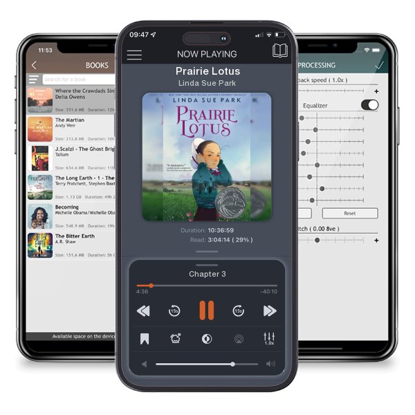 Download fo free audiobook Prairie Lotus by Linda Sue Park and listen anywhere on your iOS devices in the ListenBook app.
