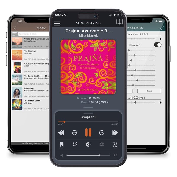 Download fo free audiobook Prajna: Ayurvedic Rituals For Happiness by Mira Manek and listen anywhere on your iOS devices in the ListenBook app.