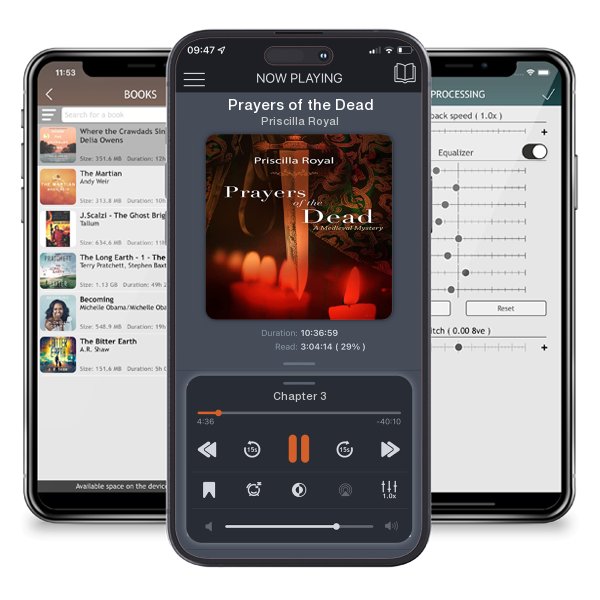 Download fo free audiobook Prayers of the Dead by Priscilla Royal and listen anywhere on your iOS devices in the ListenBook app.