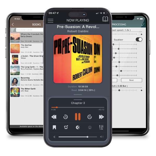 Download fo free audiobook Pre-Suasion: A Revolutionary Way to Influence and Persuade by Robert Cialdini and listen anywhere on your iOS devices in the ListenBook app.