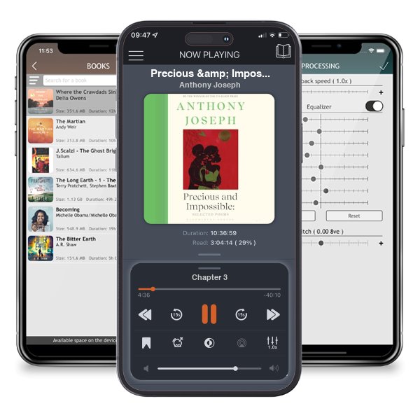 Download fo free audiobook Precious & Impossible: Selected Poems by Anthony Joseph and listen anywhere on your iOS devices in the ListenBook app.