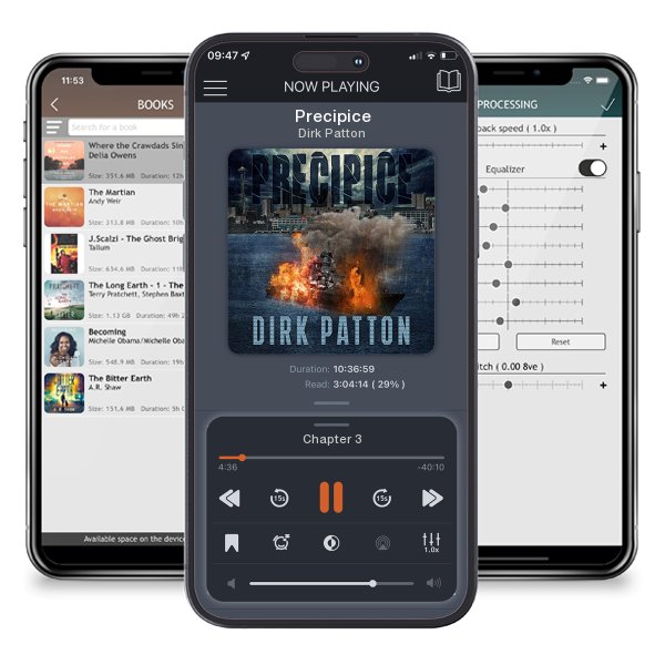 Download fo free audiobook Precipice by Dirk Patton and listen anywhere on your iOS devices in the ListenBook app.
