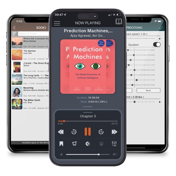 Download fo free audiobook Prediction Machines, Updated and Expanded: The Simple... by Ajay Agrawal, Avi Goldfarb, et al. and listen anywhere on your iOS devices in the ListenBook app.
