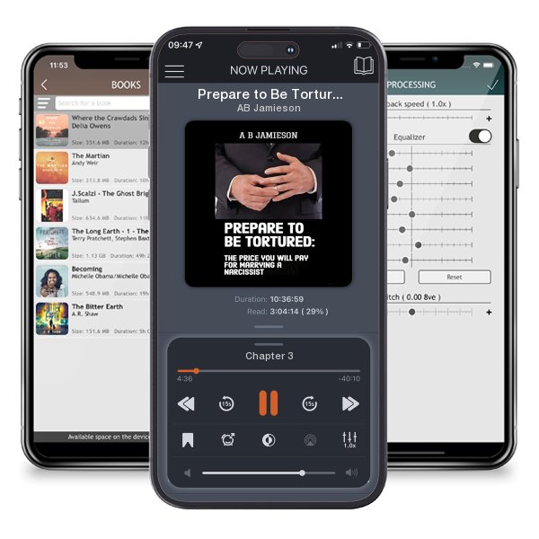 Download fo free audiobook Prepare to Be Tortured: The Price You Will Pay for Marrying a Narcissist by AB Jamieson and listen anywhere on your iOS devices in the ListenBook app.