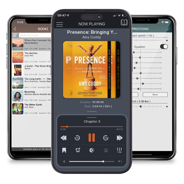 Download fo free audiobook Presence: Bringing Your Boldest Self to Your Biggest Challenges by Amy Cuddy and listen anywhere on your iOS devices in the ListenBook app.