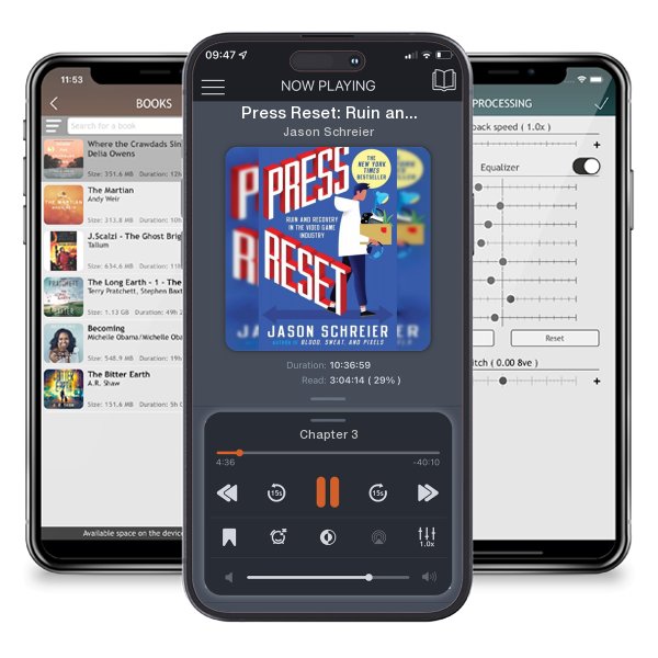 Download fo free audiobook Press Reset: Ruin and Recovery in the Video Game Industry by Jason Schreier and listen anywhere on your iOS devices in the ListenBook app.