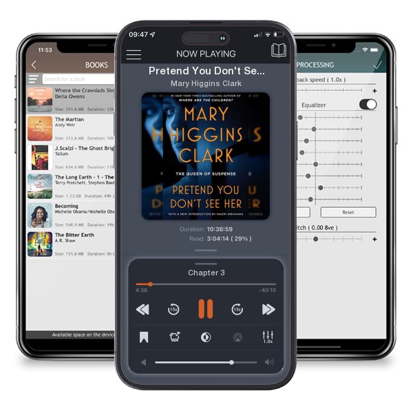 Download fo free audiobook Pretend You Don't See Her by Mary Higgins Clark and listen anywhere on your iOS devices in the ListenBook app.