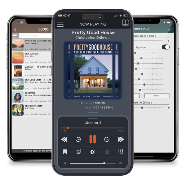 Download fo free audiobook Pretty Good House by Christopher Briley, Michael Maines, et al. and listen anywhere on your iOS devices in the ListenBook app.