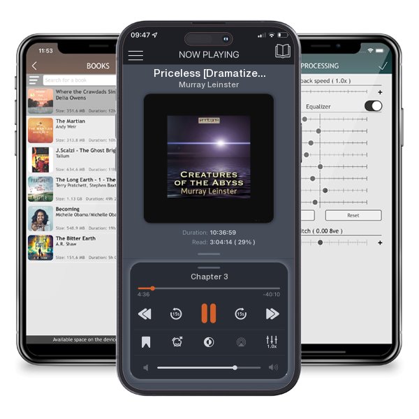 Download fo free audiobook Priceless [Dramatized Adaptation] by Murray Leinster and listen anywhere on your iOS devices in the ListenBook app.