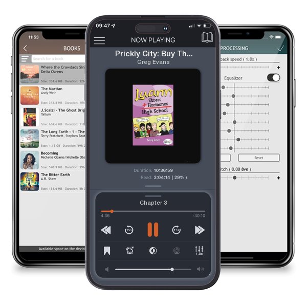 Download fo free audiobook Prickly City: Buy This Book or the Desert Hamsters Win! by Greg Evans and listen anywhere on your iOS devices in the ListenBook app.