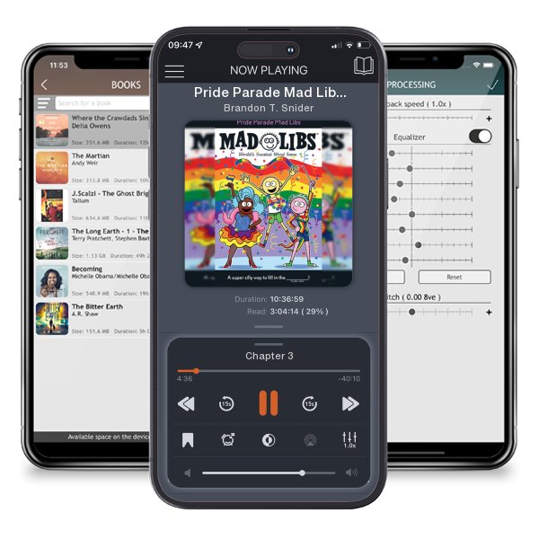 Download fo free audiobook Pride Parade Mad Libs: World's Greatest Word Game by Brandon T. Snider and listen anywhere on your iOS devices in the ListenBook app.