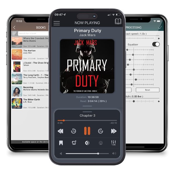 Download fo free audiobook Primary Duty by Jack Mars and listen anywhere on your iOS devices in the ListenBook app.
