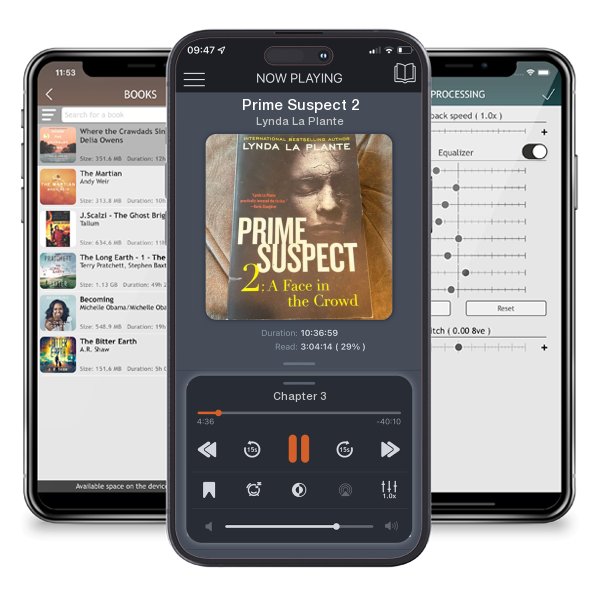 Download fo free audiobook Prime Suspect 2 by Lynda La Plante and listen anywhere on your iOS devices in the ListenBook app.