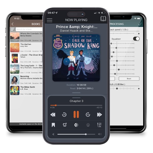 Download fo free audiobook Prince & Knight: Tale of the Shadow King by Daniel Haack and Stevie Lewis and listen anywhere on your iOS devices in the ListenBook app.