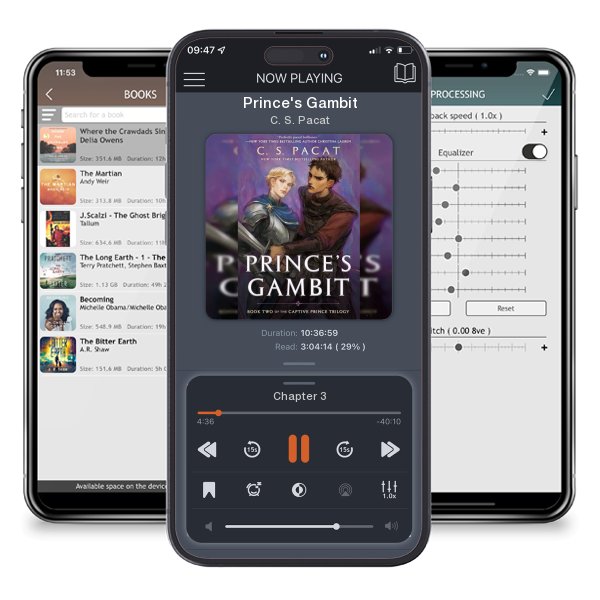 Download fo free audiobook Prince's Gambit by C. S. Pacat and listen anywhere on your iOS devices in the ListenBook app.