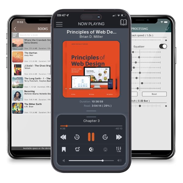Download fo free audiobook Principles of Web Design by Brian D. Miller and listen anywhere on your iOS devices in the ListenBook app.