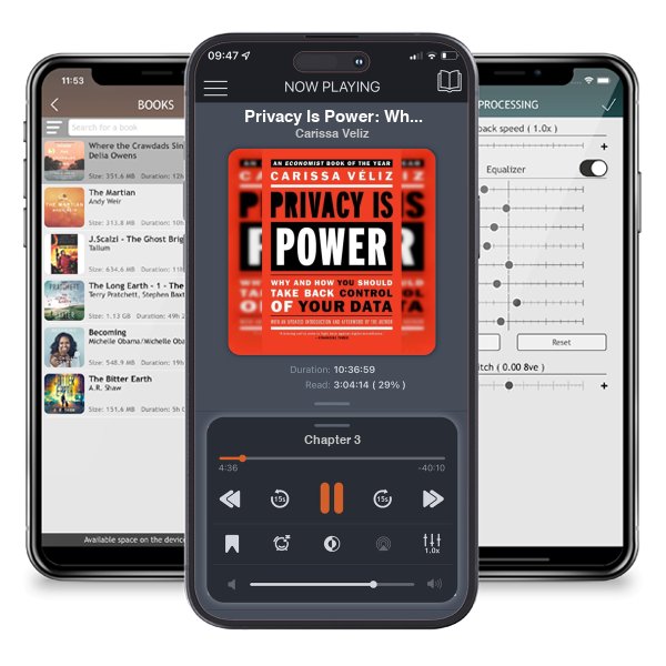 Download fo free audiobook Privacy Is Power: Why and How You Should Take Back Control of... by Carissa Veliz and listen anywhere on your iOS devices in the ListenBook app.