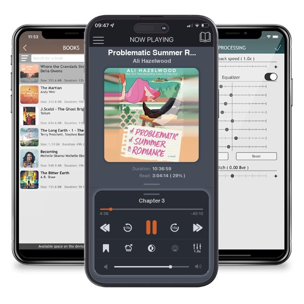 Download fo free audiobook Problematic Summer Romance by Ali Hazelwood and listen anywhere on your iOS devices in the ListenBook app.