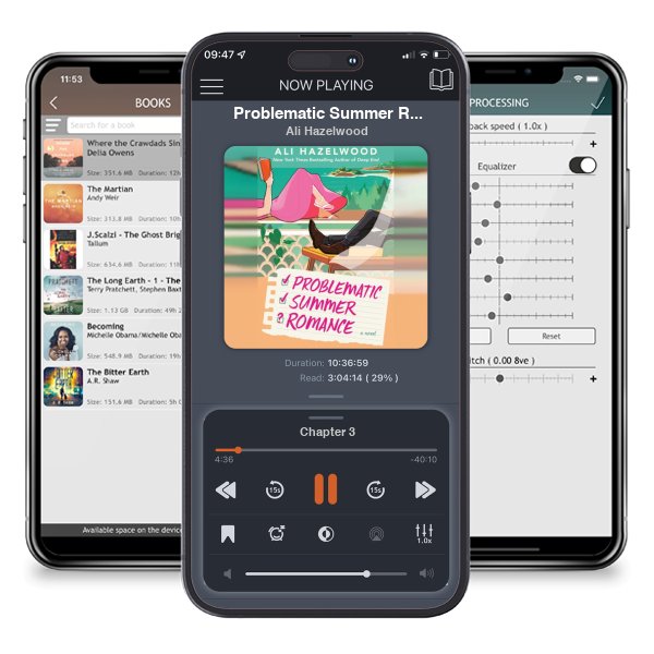Download fo free audiobook Problematic Summer Romance (Not in Love, #2) by Ali Hazelwood and listen anywhere on your iOS devices in the ListenBook app.