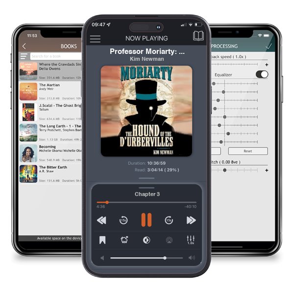 Download fo free audiobook Professor Moriarty: The Hound of the D\'Urbervilles by Kim Newman and listen anywhere on your iOS devices in the ListenBook app.