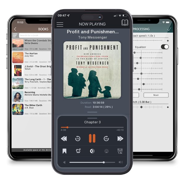 Download fo free audiobook Profit and Punishment by Tony Messenger and listen anywhere on your iOS devices in the ListenBook app.