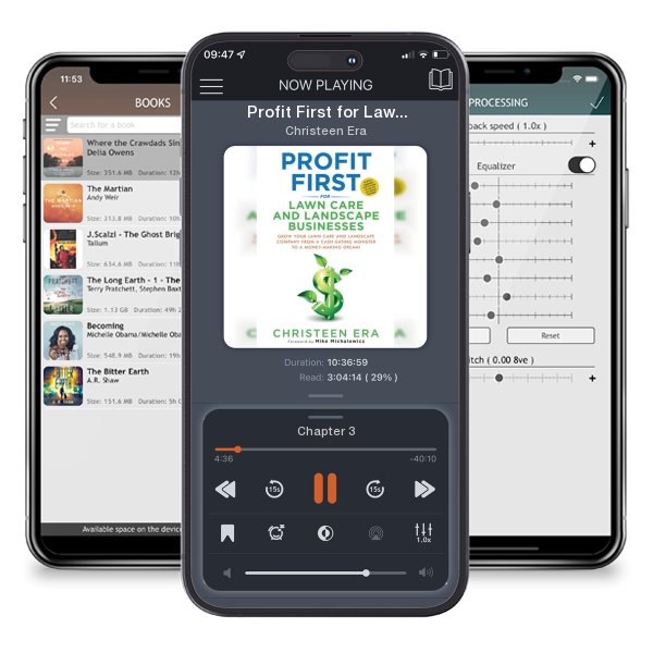 Download fo free audiobook Profit First for Lawn Care and Landscape Businesses by Christeen Era and listen anywhere on your iOS devices in the ListenBook app.