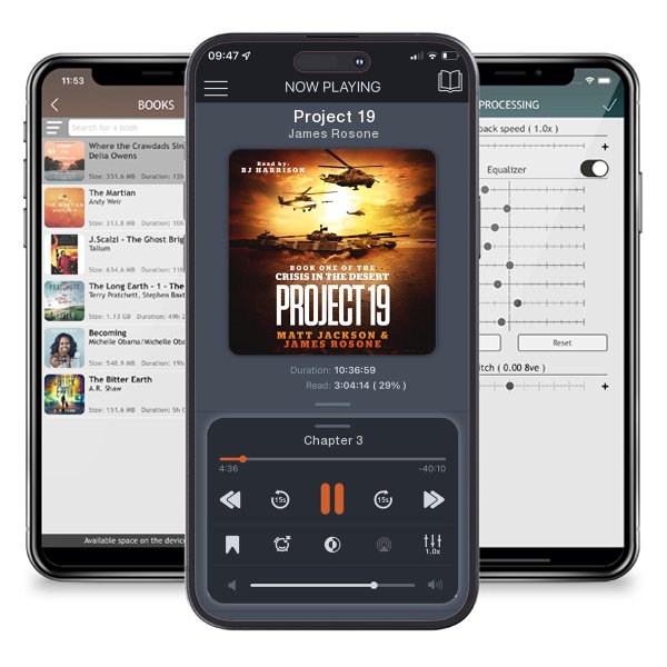 Download fo free audiobook Project 19 by James Rosone and listen anywhere on your iOS devices in the ListenBook app.