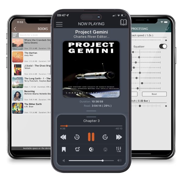 Download fo free audiobook Project Gemini by Charles River Editors and listen anywhere on your iOS devices in the ListenBook app.