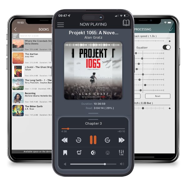 Download fo free audiobook Projekt 1065: A Novel of World War II by Alan Gratz and listen anywhere on your iOS devices in the ListenBook app.