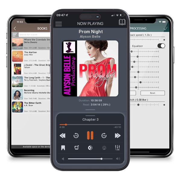 Download fo free audiobook Prom Night by Alyson Belle and listen anywhere on your iOS devices in the ListenBook app.
