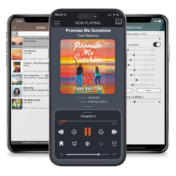 Download fo free audiobook Promise Me Sunshine by Cara Bastone and listen anywhere on your iOS devices in the ListenBook app.