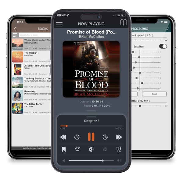 Download fo free audiobook Promise of Blood (Powder Mage, #1) by Brian McClellan and listen anywhere on your iOS devices in the ListenBook app.
