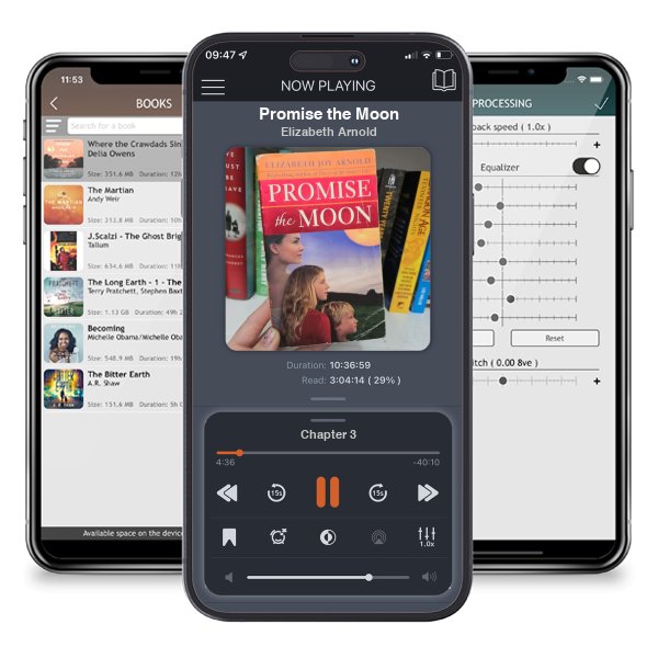 Download fo free audiobook Promise the Moon by Elizabeth Arnold and listen anywhere on your iOS devices in the ListenBook app.