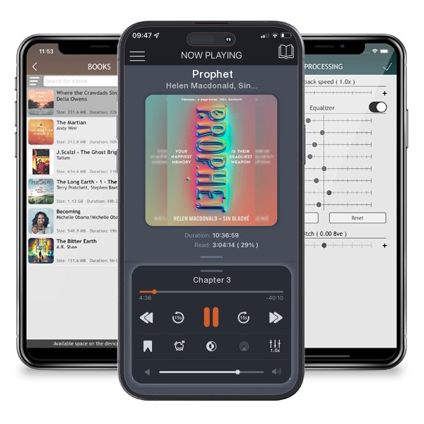 Download fo free audiobook Prophet by Helen Macdonald, Sin Blaché and listen anywhere on your iOS devices in the ListenBook app.