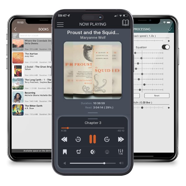 Download fo free audiobook Proust and the Squid: The Story and Science of the Reading Brain by Maryanne Wolf and listen anywhere on your iOS devices in the ListenBook app.
