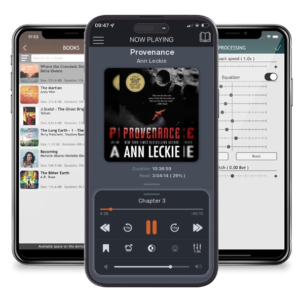Download fo free audiobook Provenance by Ann Leckie and listen anywhere on your iOS devices in the ListenBook app.