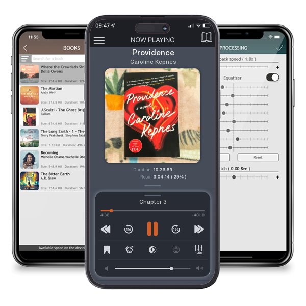 Download fo free audiobook Providence by Caroline Kepnes and listen anywhere on your iOS devices in the ListenBook app.