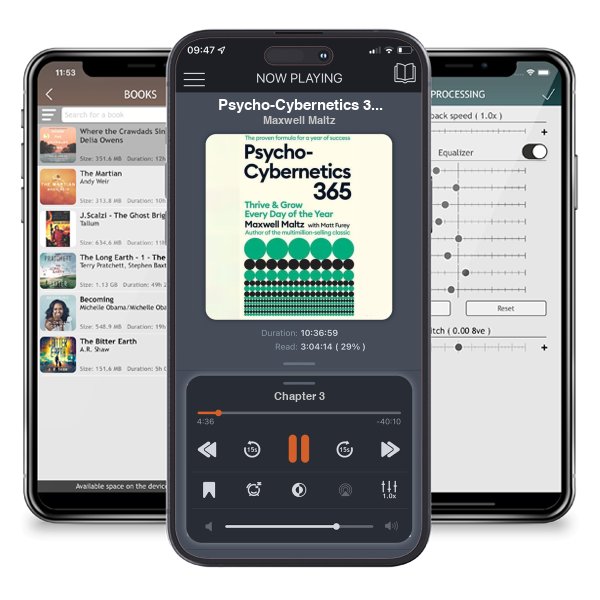 Download fo free audiobook Psycho-Cybernetics 365: Thrive and Grow Every Day of the Year - Psycho-cybernetics by Maxwell Maltz and listen anywhere on your iOS devices in the ListenBook app.