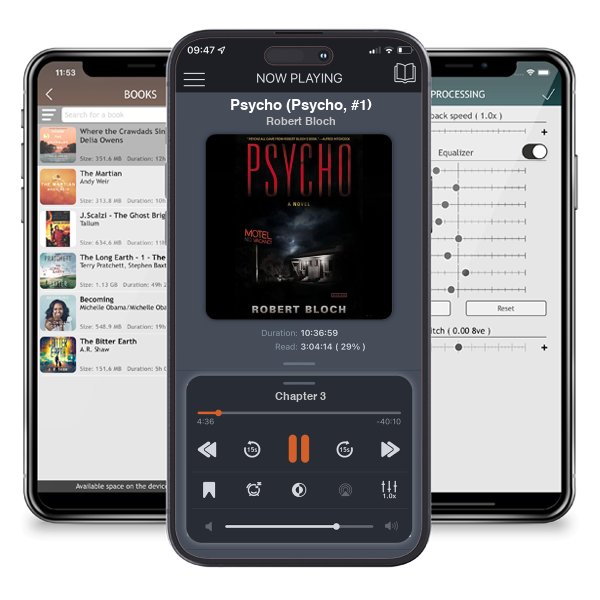 Download fo free audiobook Psycho (Psycho, #1) by Robert Bloch and listen anywhere on your iOS devices in the ListenBook app.