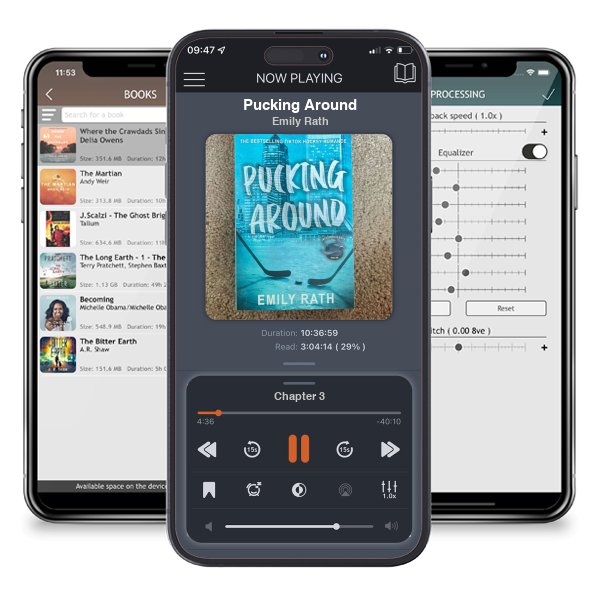 Download fo free audiobook Pucking Around by Emily Rath and listen anywhere on your iOS devices in the ListenBook app.