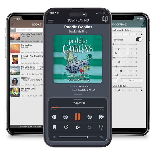 Download fo free audiobook Puddle Goblins by David Melling and listen anywhere on your iOS devices in the ListenBook app.