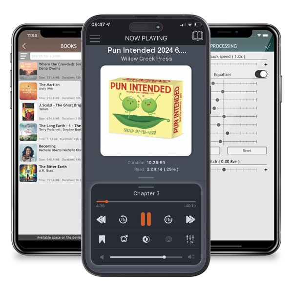 Download fo free audiobook Pun Intended 2024 6.2 X 5.4 Box Calendar by Willow Creek Press and listen anywhere on your iOS devices in the ListenBook app.
