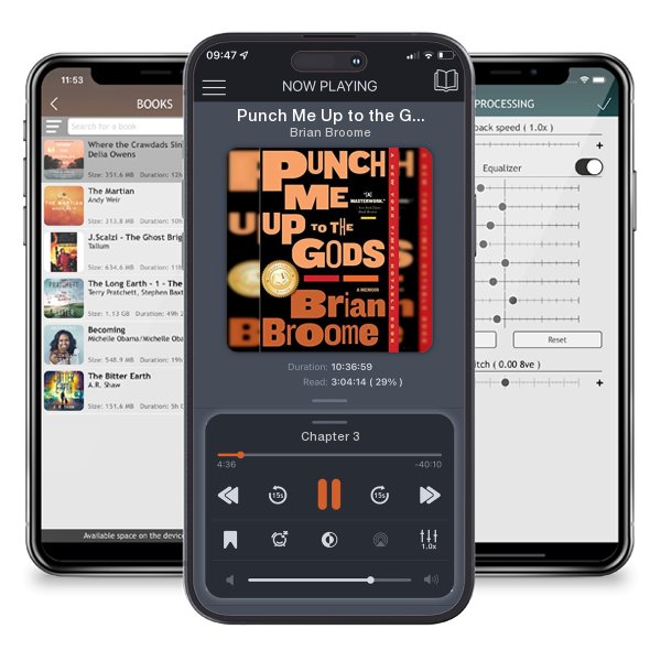 Download fo free audiobook Punch Me Up to the Gods: A Memoir by Brian Broome and listen anywhere on your iOS devices in the ListenBook app.