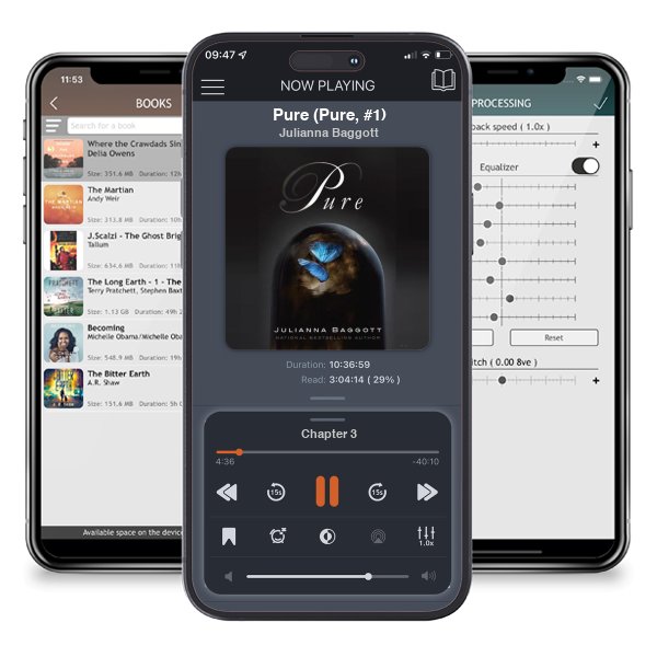 Download fo free audiobook Pure (Pure, #1) by Julianna Baggott and listen anywhere on your iOS devices in the ListenBook app.