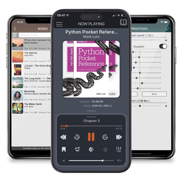 Download fo free audiobook Python Pocket Reference: Python in Your Pocket by Mark Lutz and listen anywhere on your iOS devices in the ListenBook app.