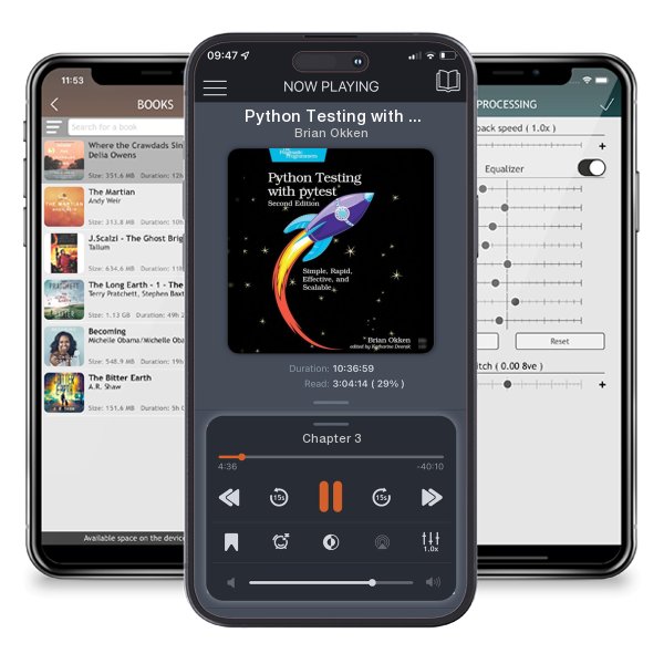 Download fo free audiobook Python Testing with Pytest: Simple, Rapid, Effective, and... by Brian Okken and listen anywhere on your iOS devices in the ListenBook app.